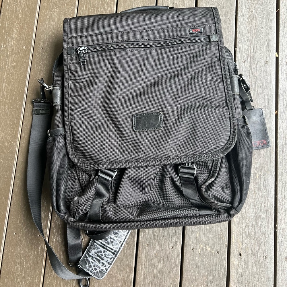 Black Tumi Backpack